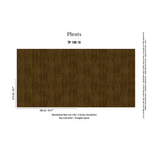 Élitis - Pleats - Arts & Craft - TP 180 10 Un accent byzantin