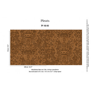 Élitis - Pleats - Hallelujah - TP 183 03 Voyage ethnique