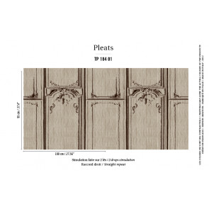 Élitis - Pleats - La belle et la bête - TP 184 01 Frapper à sa porte
