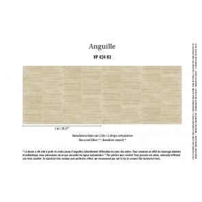 Élitis - Anguille big croco galuchat - Anguille - VP 424 03 Un secret espoir