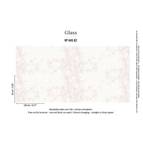 Élitis - Glass - Narco flowers - VP 645 02 Matières précieuses