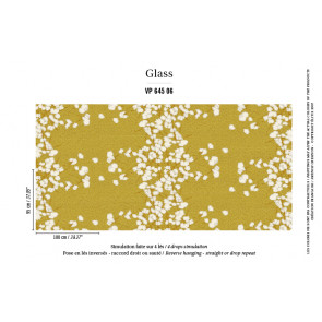 Élitis - Glass - Narco flowers - VP 645 06 Sa part d'exhubérance