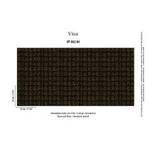 Élitis - Visa - Emblème - VP 663 04 Empreinte ethnique