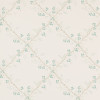 Colefax and Fowler - Small Design W/Papers - Trefoil Trellis - W7008-03 - Aqua
