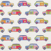 Jane Churchill - Get Happy - Pop Cars - J146W-02 Multi